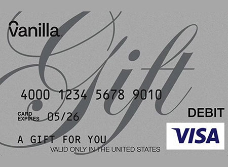 Vanilla Gift Card VISA
